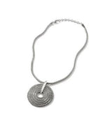 Load image into Gallery viewer, Rata Multi-Row Round Chain Pendant Necklace