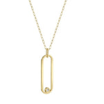 Load image into Gallery viewer, MICHAEL M Longline Link Pendant