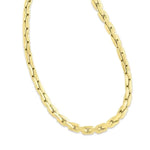 Load image into Gallery viewer, 14K Yellow Gold Compressed Cable Link Chain