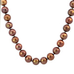 Load image into Gallery viewer, 16&quot; Chocolate Freshwater Pearl Necklace
