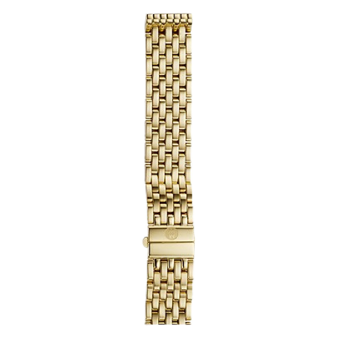 MICHELE 16mm Gold-Tone Deco Bracelet