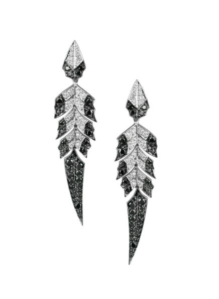 STEPHEN WEBSTER Magnipheasant Pave Short Earrings