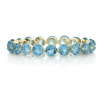 Load image into Gallery viewer, SLOANE STREET Swss Blue Topaz Band
