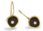 Load image into Gallery viewer, SARAH GRAHAM Confluence Two-Tone Single Cup Diamond Earrings
