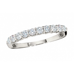 Load image into Gallery viewer, 10-Stone Diamond Anniversary Band 0.53CT