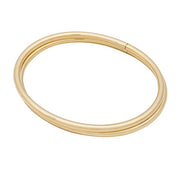 Gold Tube Bangle Bracelet
