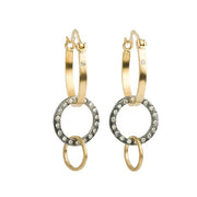 KATE MALLER Illuminated Convertible Hoop Earring