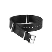 OMEGA NATO Black Nylon 19-20mm Strap