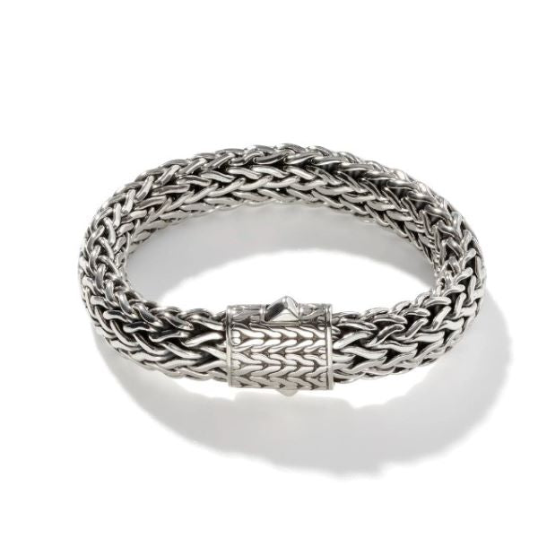 Classic Chain Sterling Silver Bracelet 10.5mm