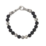 Load image into Gallery viewer, Silver and Black Onyx Bracelet

