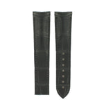 Load image into Gallery viewer, OMEGA Black Alligator 21x18mm Leather Watch Strap 98000470