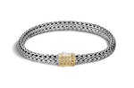 Load image into Gallery viewer, Classic Chain Gold &amp; Silver Woven Bracelet
