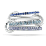 SPINELLI KILCOLLIN Sterling Silver 4-Link Stackable Iris