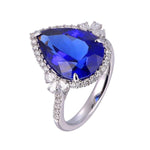 Load image into Gallery viewer, Tanzanite and Diamond Ring
