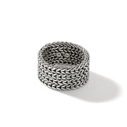 JOHN HARDY Rata Chain Sterling Silver Wide Ring