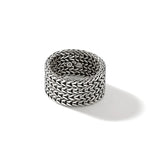Load image into Gallery viewer, JOHN HARDY Rata Chain Sterling Silver Wide Ring
