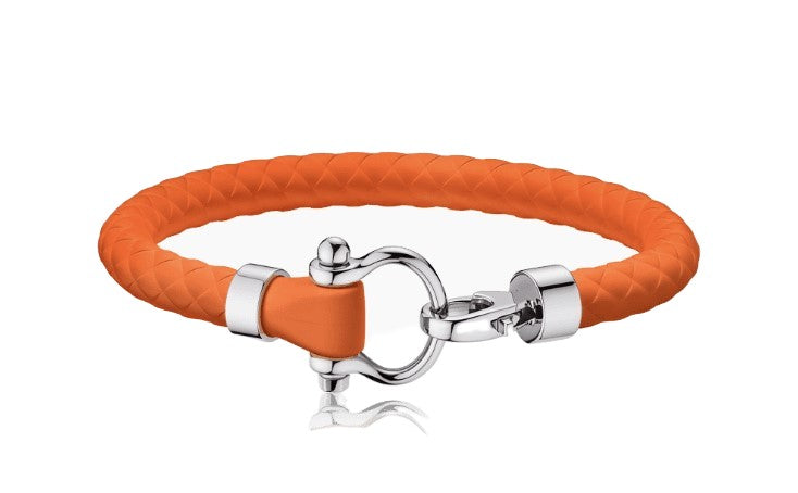 OMEGA Orange Sailing Bracelet - L