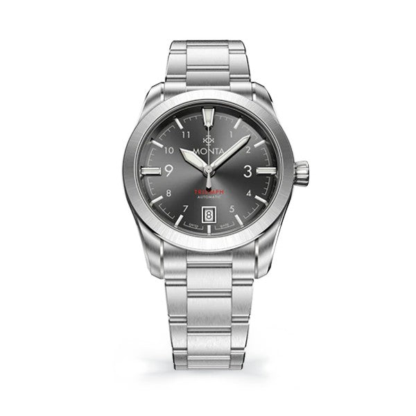 MONTA Triumph Automatic 38.5mm Silver Dial