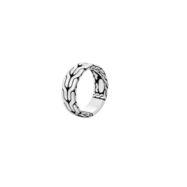 JOHN HARDY Mens Carved Chain Ring