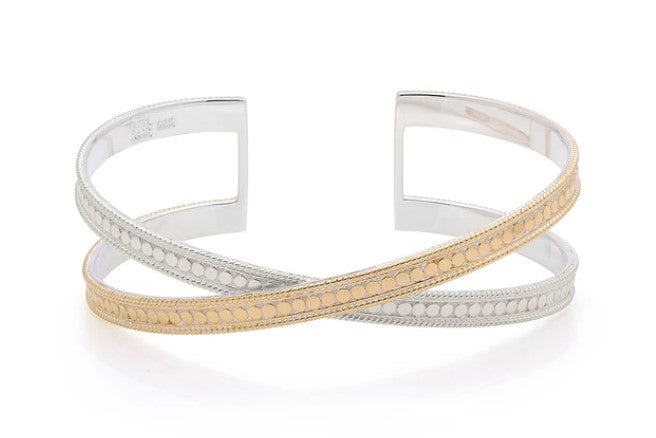 ANNA BECK Classic Cross Cuff