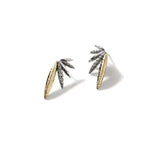 Load image into Gallery viewer, JOHN HARDY Classic Chain Hammered Two-Tone Earrings
