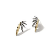 JOHN HARDY Classic Chain Hammered Two-Tone Earrings