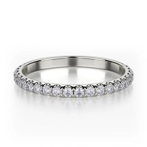 MICHAEL M Diamond Wedding Band