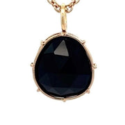 HEATHER B. MOORE Black Spinel Harriet Stone Charm