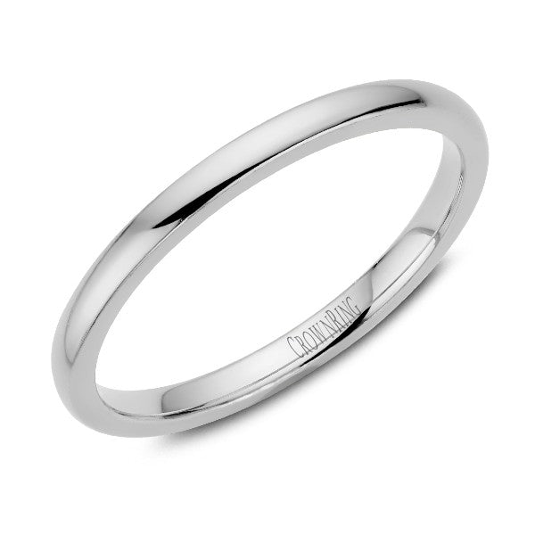 Men's Traditional Dome Wedding Band