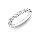 Load image into Gallery viewer, MEMOIRE Petite Prong Diamond Wedding Band
