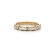 14K Yellow Gold Diamond Band 0.50cttw