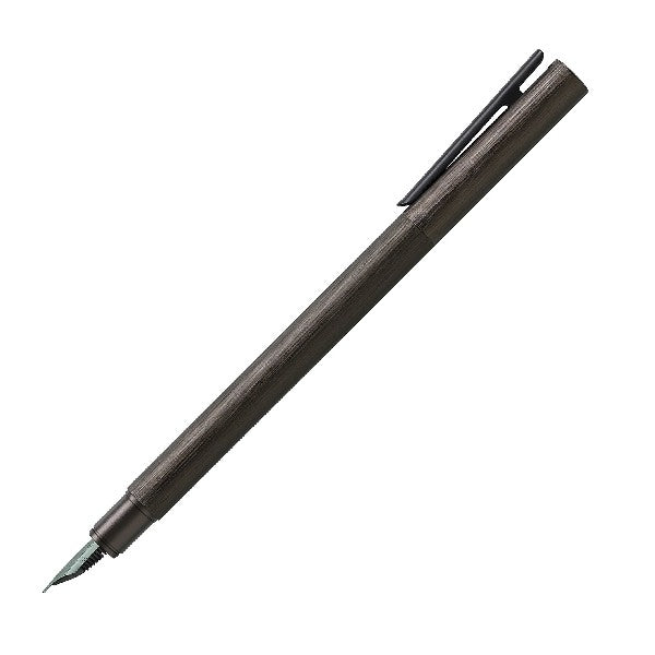 FABER-CASTELL NEO Slim Fountain Pen, Aluminum Gunmetal