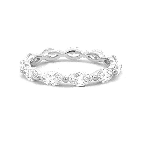 Marquise Eternity Diamond Band