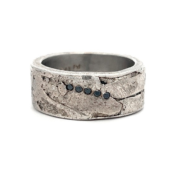 TODD REED Men's Organic Silver Band