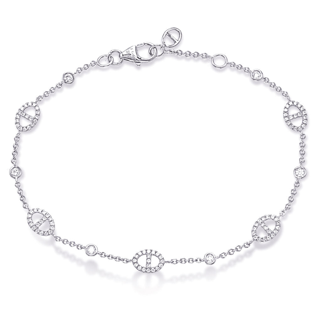 Diamond Link Bracelet
