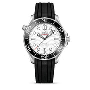OMEGA Seamaster Diver 300M 42mm White Dial Black Strap