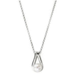 Load image into Gallery viewer, JOHN HARDY Sterling Silver Surf Pendant Pearl Necklace
