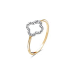 Load image into Gallery viewer, Diamond Clover Ring