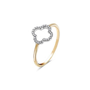 Diamond Clover Ring