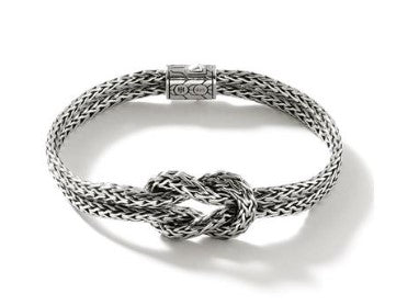 Classic Chain Silver Manah Double Bracelet