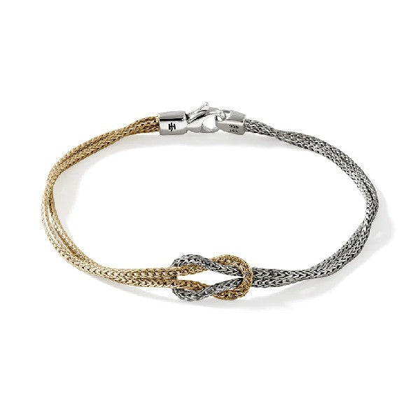 JOHN HARDY Love Knot Two-Tone Bracelet
