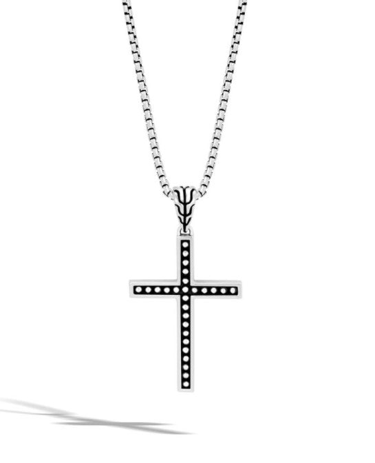 JOHN HARDY Men's Jawan Cross Pendant Necklace